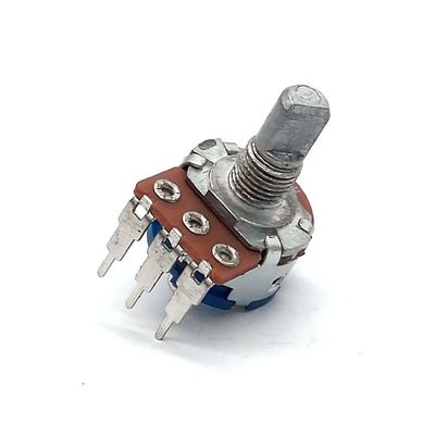 качество  150V AC 500k Potentiometer With Switch 15mm 3 Position Mixer Console завод