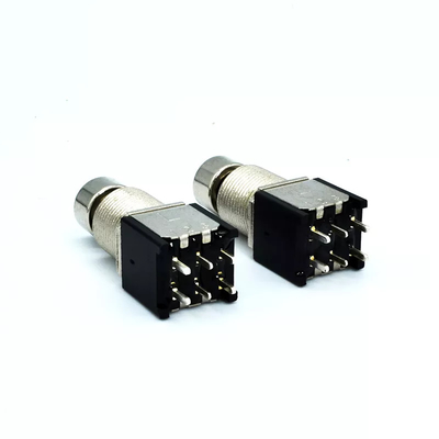 9 Pin 3pdt Stomp переключатель 500V для электрической гитары