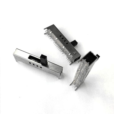 Переключатель скольжения Spdt переключателя скольжения SS45-0408-G12 2p3t 50V мини 0.3A