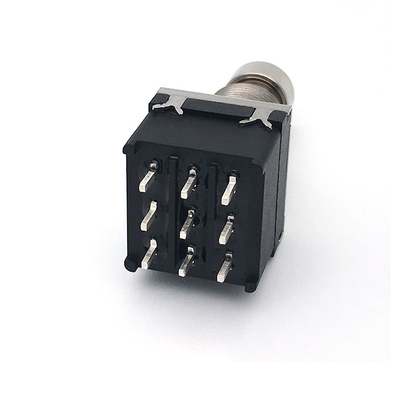 Терминал провода Pin ножной педали 9 педального контроллера 17mm гитары 3PDT