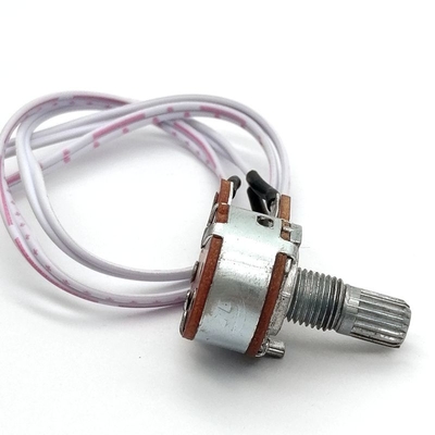 регулировка скорости 2ohm потенциометра вращающегося переключателя 70N вертикальная настраивая