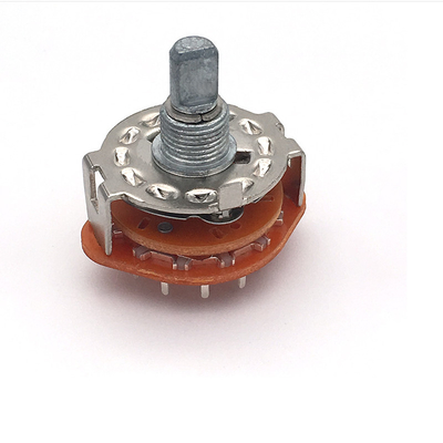 Путь вращающегося переключателя 100ohm Cts 5 положения поляка 6 DC500V 2