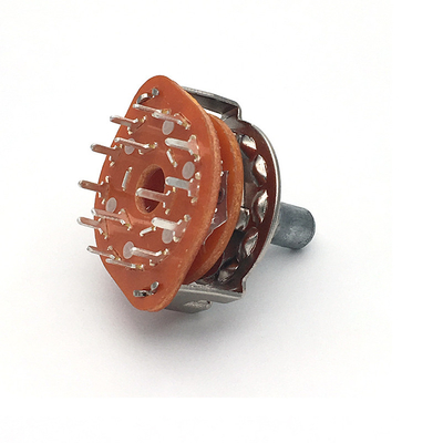 Путь вращающегося переключателя 100ohm Cts 5 положения поляка 6 DC500V 2