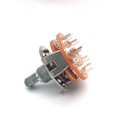Путь вращающегося переключателя 100ohm Cts 5 положения поляка 6 DC500V 2
