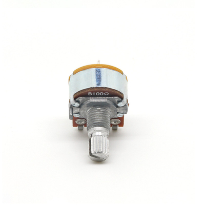 переключатель 0.5A потенциометра 25ohm B100k двойной непрерывный вращающийся