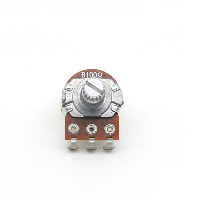 переключатель 0.5A потенциометра 25ohm B100k двойной непрерывный вращающийся