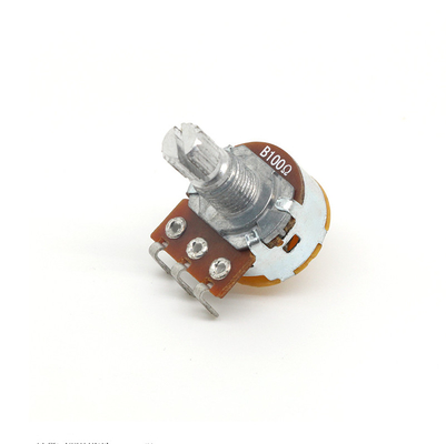переключатель 0.5A потенциометра 25ohm B100k двойной непрерывный вращающийся