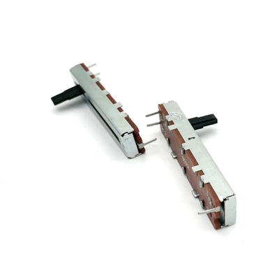 Pin ПК потенциометра 30mm скольжения ома 0.05W 10k двойной линейный