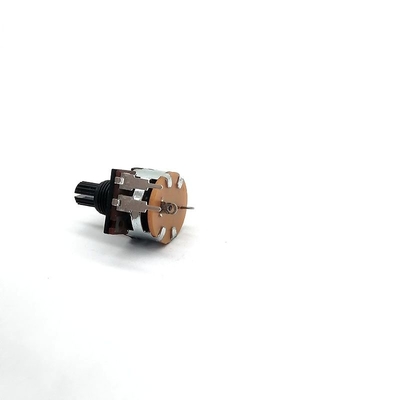 Черный потенциометр ручки тома регулятора звука 0.2W Pin 5000ohm 6
