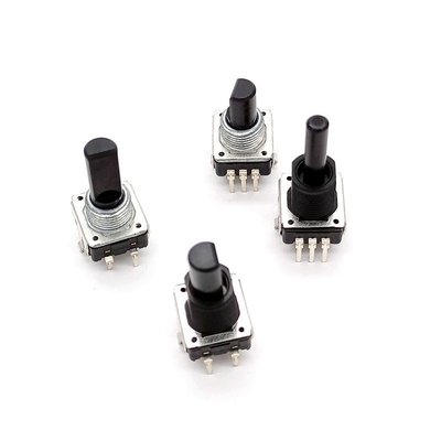 Кодировщик ручки 5mA EC12 ISO роторный двойной концентрический роторный с кнопкой