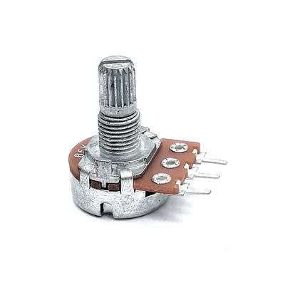 потенциометр поворота потенциометра 2ohm 16mm роторный одиночный для регулятора звука